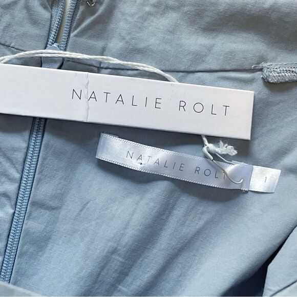 NATALIE ROLT Kenzy Short Blue Dress size S/US4 - Picture 7 of 11